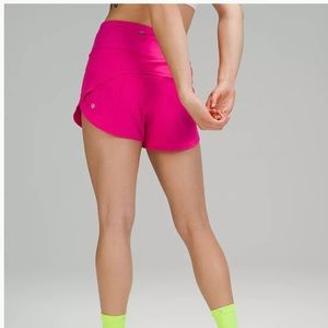 Lululemon Speed Up Mid-Rise Lined Short 4"
